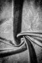Texture, background, pattern. cloth silk black white. Look at th Royalty Free Stock Photo