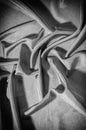 Texture, background, pattern. cloth silk black white. Look at th Royalty Free Stock Photo