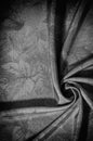 Texture, background, pattern. cloth silk black white. Look at th Royalty Free Stock Photo