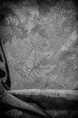 Texture, background, pattern. cloth silk black white. Look at th Royalty Free Stock Photo