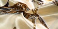 Texture, background, pattern, decorative silk fabric. This collection of silk fabrics with digital printing from RJR is