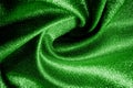 Texture, background, pattern. The fabric is Dark green coated with a metallic silver thread. These fabrics are ideal for any Royalty Free Stock Photo