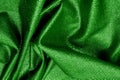 Texture, background, pattern. The fabric is Dark green coated with a metallic silver thread. These fabrics are ideal for any Royalty Free Stock Photo