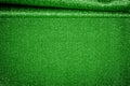 Texture, background, pattern. The fabric is Dark green coated with a metallic silver thread. These fabrics are ideal for any Royalty Free Stock Photo