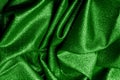 Texture, background, pattern. The fabric is Dark green coated with a metallic silver thread. These fabrics are ideal for any Royalty Free Stock Photo