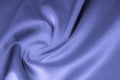 Texture, background, pattern. Fabric silk color cobalt, smalt, b Royalty Free Stock Photo