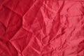 Texture, background, pattern. Red silk fabric.This satin fabric Royalty Free Stock Photo