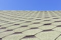 Texture, background, pattern. roofing tiles. flexible, soft, bituminous, composite.