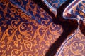 Texture, background, pattern. silk cloth Royal monogram. Moses V