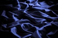 Texture, background, pattern. Silk fabric dark blue lilac. this Royalty Free Stock Photo