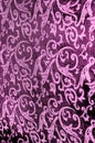 texture background pattern of silk fabric Royal monogram. pink.