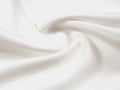 Texture background pattern. White silk fabric. Closeup of a rippled white silk fabric. Advertising space. Smooth elegant white si Royalty Free Stock Photo