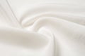 Texture background pattern. White silk fabric. Closeup of a rippled white silk fabric. Advertising space. Smooth elegant white si Royalty Free Stock Photo