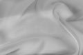 Texture, background, pattern. White silk transparent fabric text Royalty Free Stock Photo