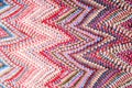 Texture, background, pattern. A woolen woolen card of Missoni co Royalty Free Stock Photo