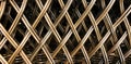 Texture Background, Ratan lattice work, geometric Royalty Free Stock Photo