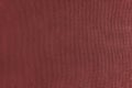 Texture background of red velours fabric, cloth surface, weaving of jacquard material