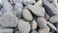 Texture background: Rock Pebbles, small, rounded, smooth pibbles Royalty Free Stock Photo