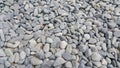 Texture background: Rock Pebbles, small, rounded, smooth pibbles Royalty Free Stock Photo