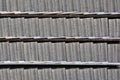 Texture background of stacked cement brick for the house wall Royalty Free Stock Photo