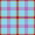 Texture background tartan. Plaid check textile. Seamless vector fabric pattern Royalty Free Stock Photo