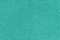 Texture background of turquoise fabric. Upholstery jacquard texture cloth, boucle textile material Royalty Free Stock Photo