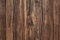 Texture and background of a very old brown wood