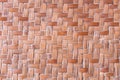 Texture of bamboo handicraft detail Royalty Free Stock Photo