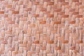 Texture of bamboo handicraft detail Royalty Free Stock Photo