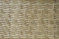 Texture of Bamboo handicraft detail, texture and background. Royalty Free Stock Photo