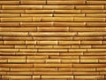 Texture of the bamboo wall