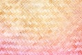 Texture of bamboo weave Royalty Free Stock Photo