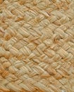 Texture of a basket woven from grass cord Royalty Free Stock Photo