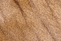 Texture beige soft dense fabric with brown chaotic stripes Royalty Free Stock Photo