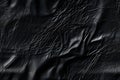 texture of black cow leather with seamless pattern. Natural animal skin background Royalty Free Stock Photo