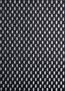 Black mesh background on white background.The texture of the black mesh. Royalty Free Stock Photo