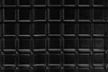 Texture of black plastic for food packaging background