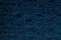 Texture of blue big knit blanket Royalty Free Stock Photo