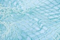 Texture with blue color fishnet on blue background Royalty Free Stock Photo