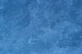 Texture of blue decorative plaster Royalty Free Stock Photo