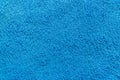 Texture of blue towel Royalty Free Stock Photo