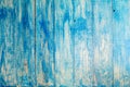 Texture of a blue wooden planks