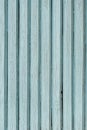 Texture blue wooden slats, wall of the rails. Close Up Chippe