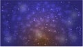 Texture blur background abstact in galaxy. with blue sparkling lights. Royalty Free Stock Photo