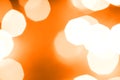 Texture of blurry gold sparkling Christmas lights. Royalty Free Stock Photo