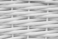 Texture of braided white plastic Royalty Free Stock Photo