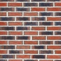 Texture of a brick wall. New bricks of different shade. Royalty Free Stock Photo