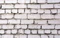 Texture of a brick wall. Rectangular background of brickwork.