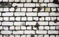 Texture of brick wall. Rectangular background with brickwork.