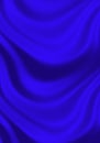 Texture of bright blue silk